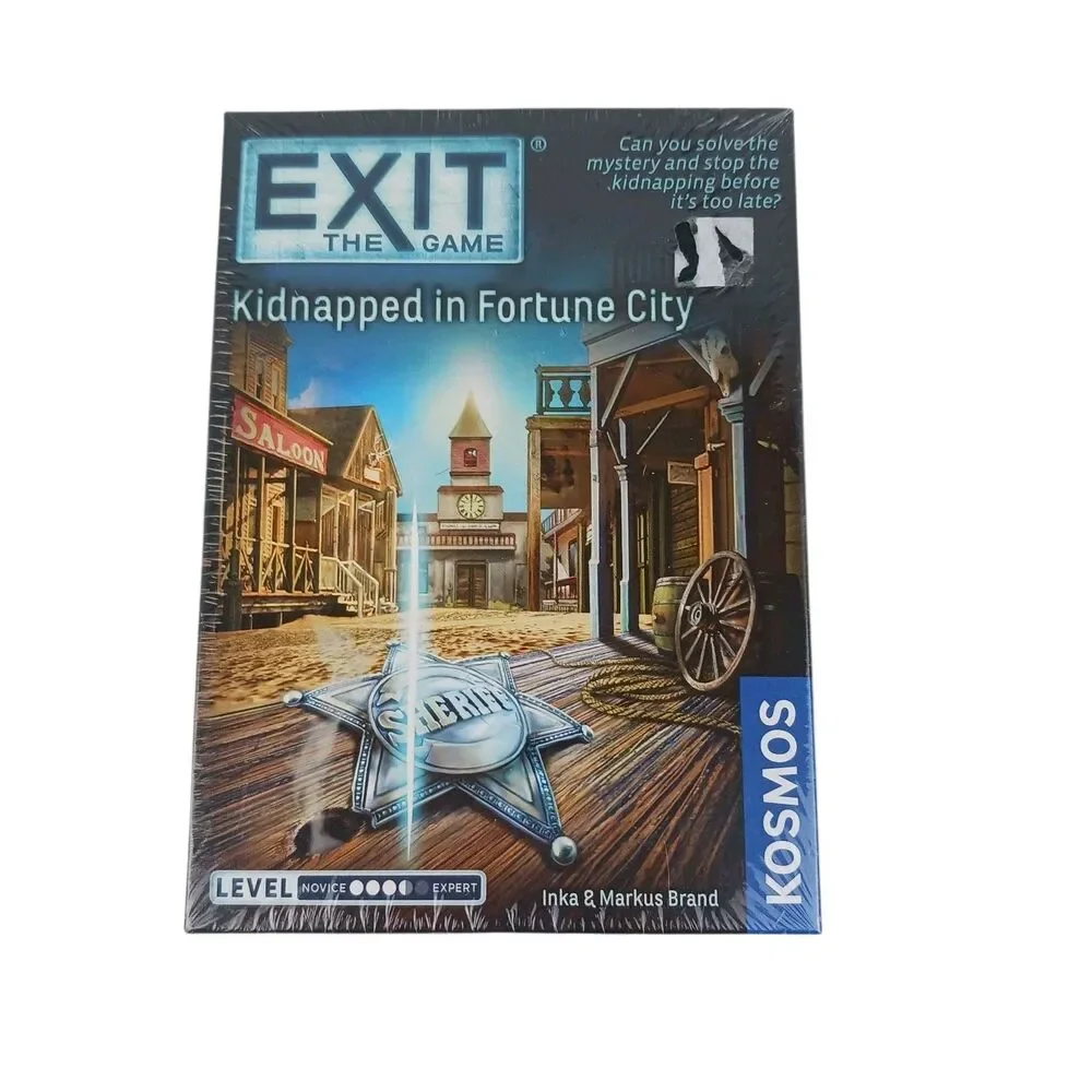 Thames & Kosmos - EXIT: Kidnapped In Fortune City - Level: 3.5  Escape Room New
